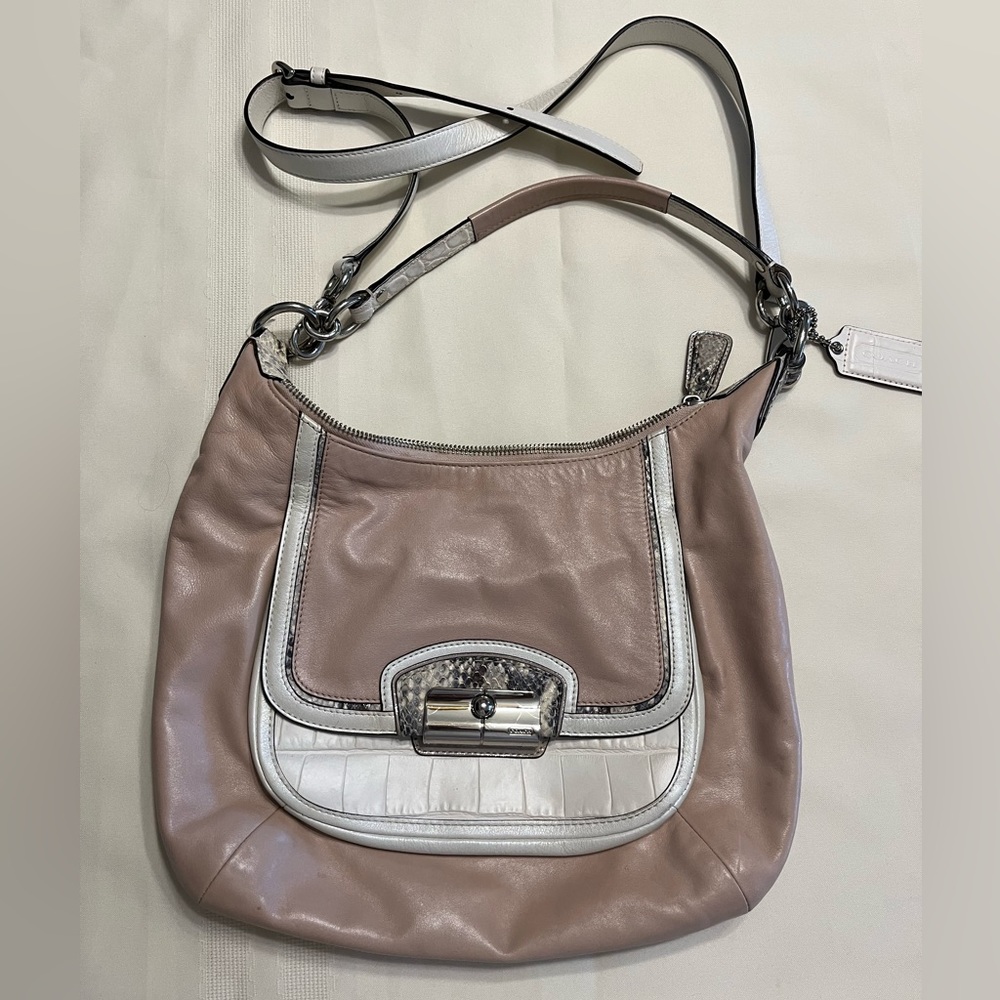 Coach Kristin Spectator Hobo genuine leather purse